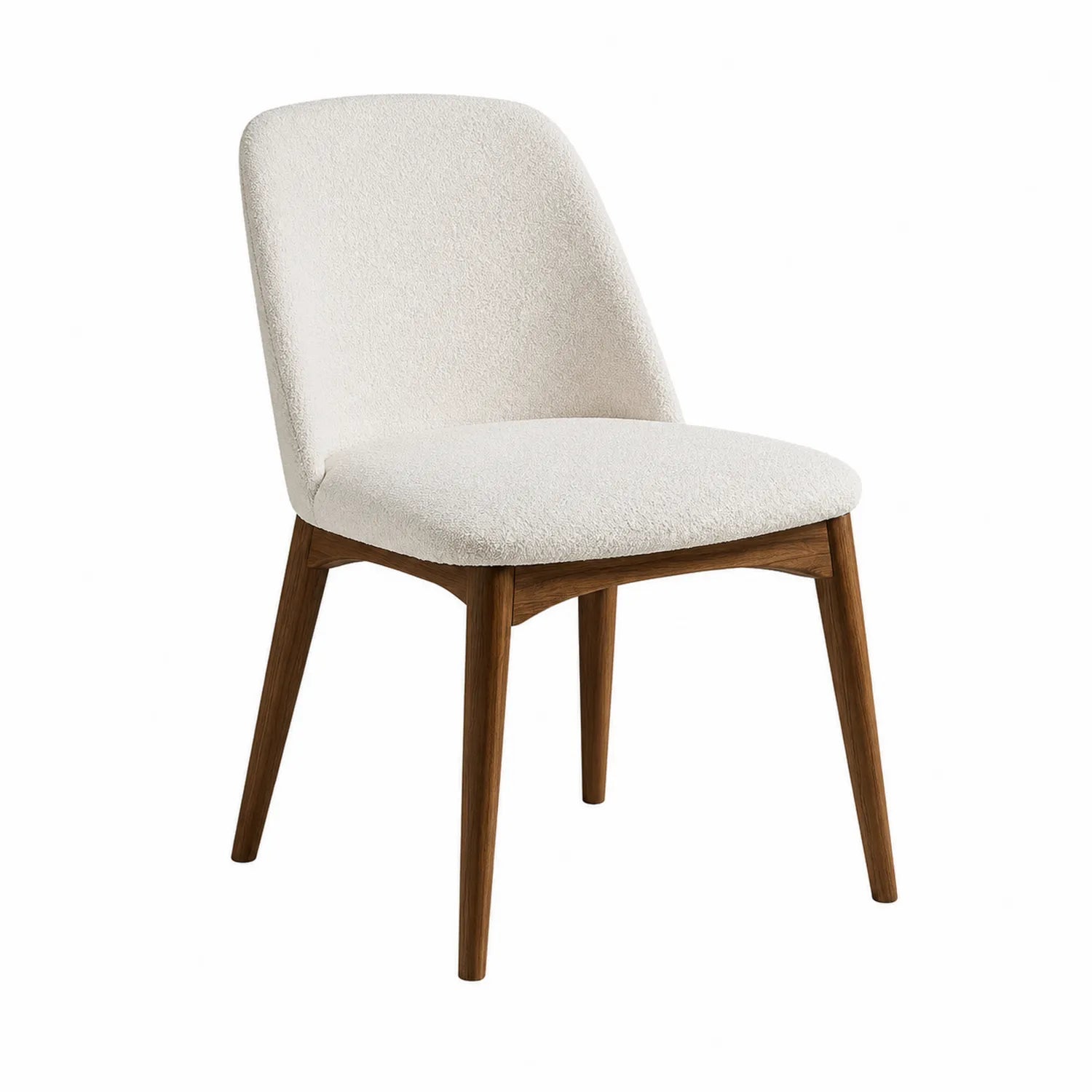 Silla de madera y tela de poliéster